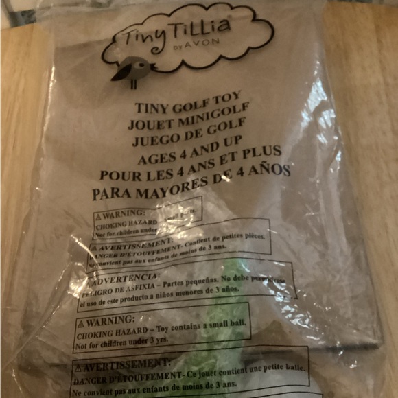 Tiny Tilla Golf Toy Avon - Picture 4 of 5